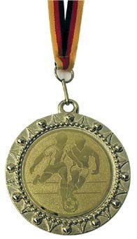 Turnier Medaillen Standard-Relief gold